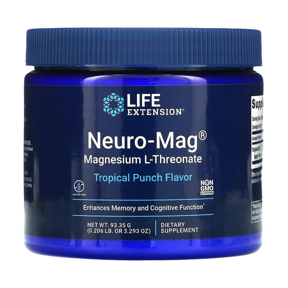 LIFE Extension Neuro-Mag Magnesium L-Threonate (93.35 гр)