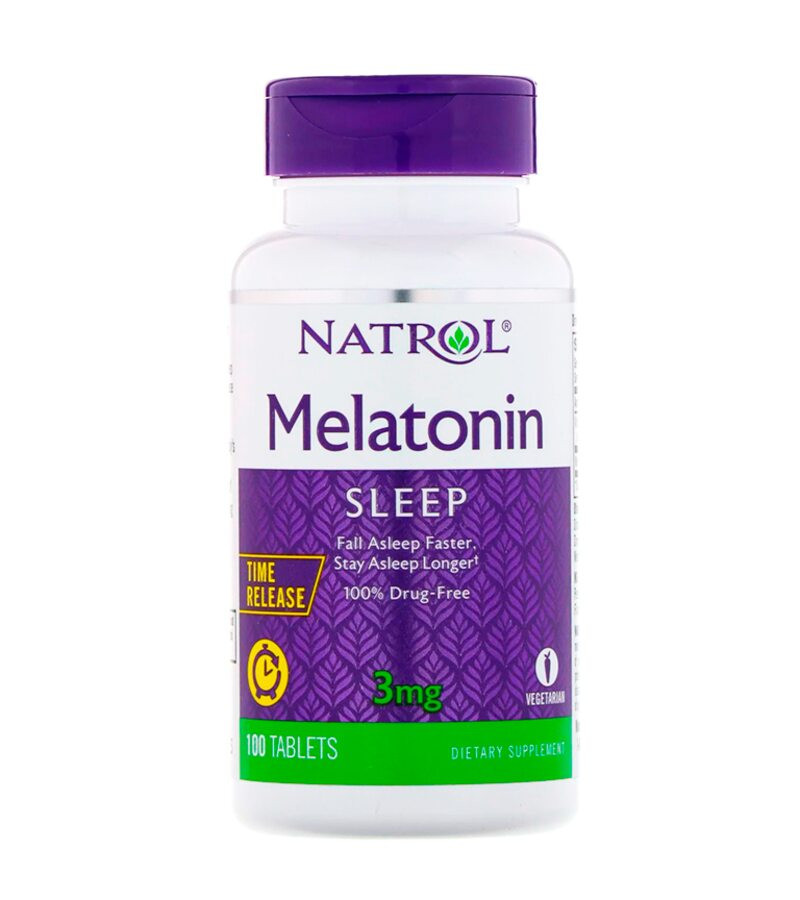 Natrol Melatonin TR 3 мг (100 таб)