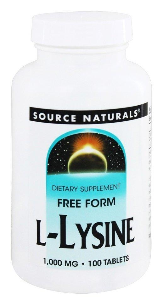 L-Lysine 1,000 mg	