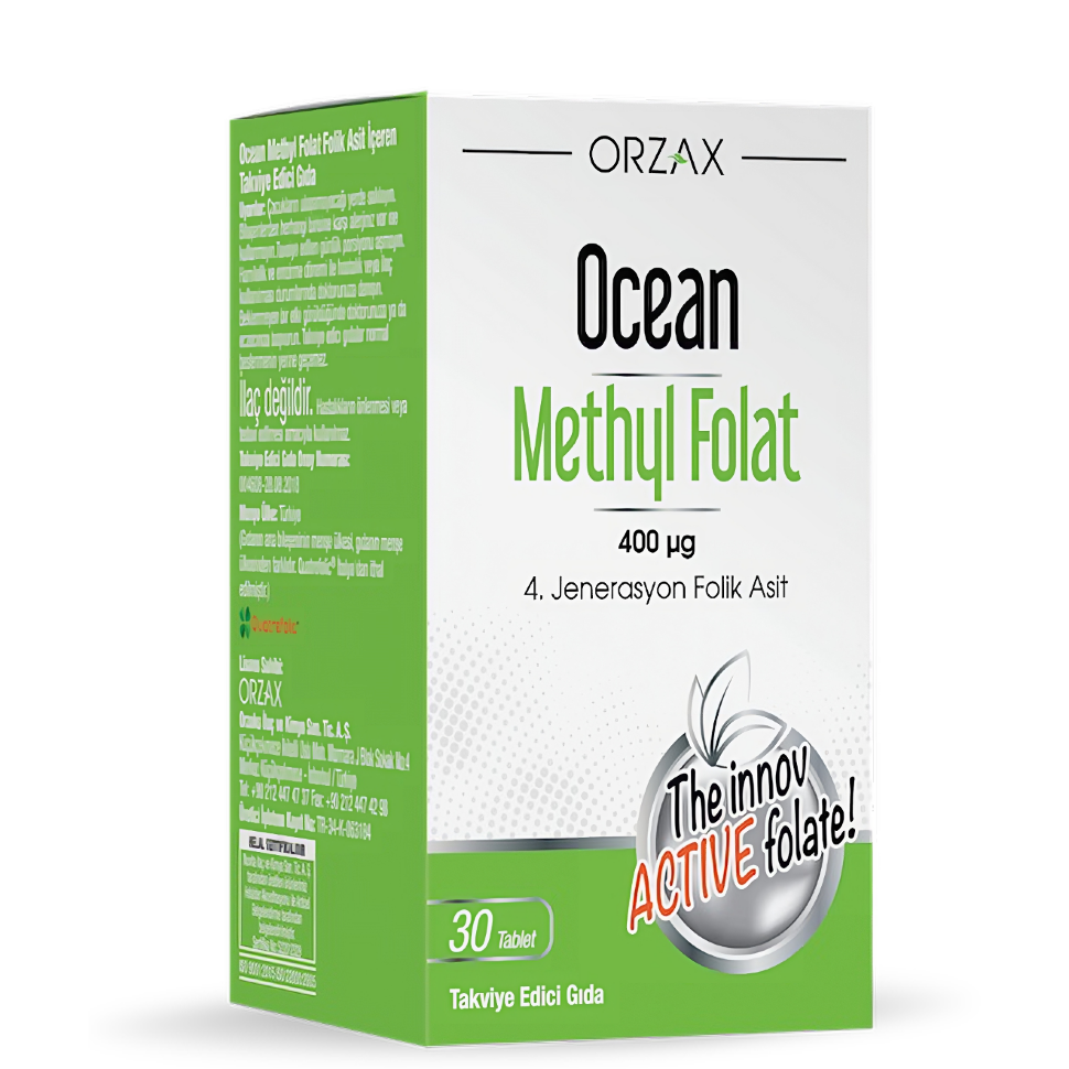Ocean Methyl Folate 400 мкг (30 таб)