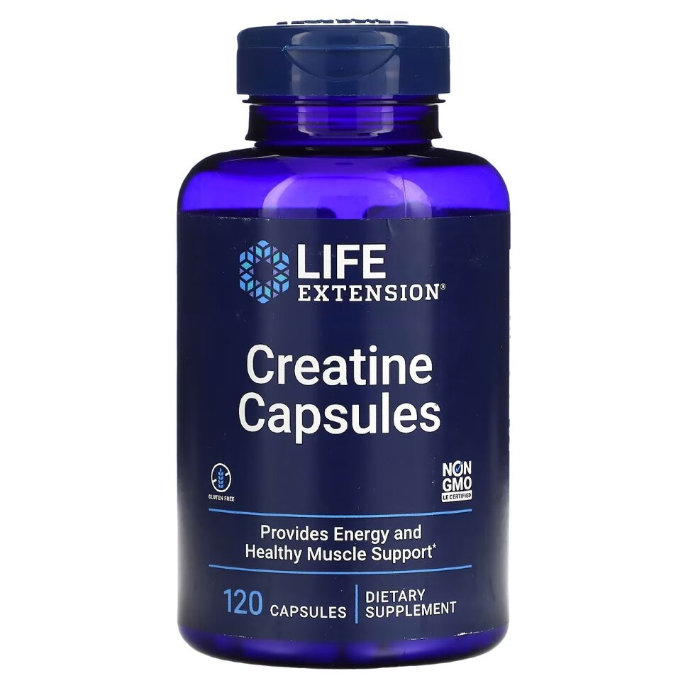 LIFE Extension Creatine Capsules (120 капс)