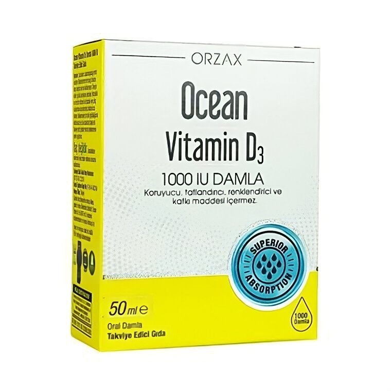Ocean Vitamin D3 1000 IU Drop (50 мл)