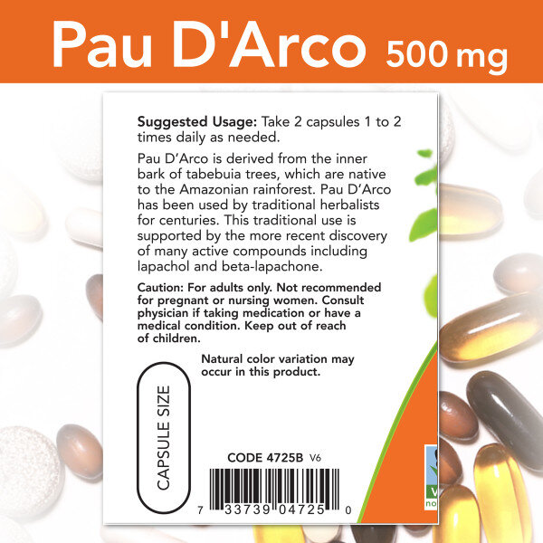 PAU D' ARCO 500 мг