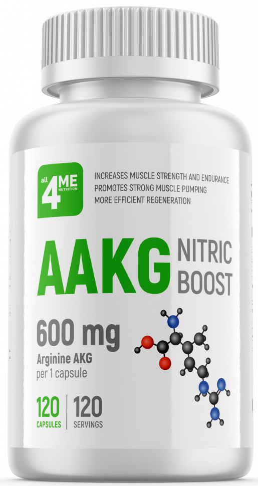 all4ME AAKG 600 mg (120 капс)