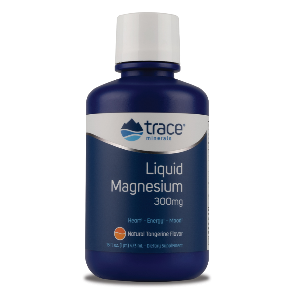Trace Minerals Liquid Magnesium - 300 mg Magnesium Citrate (473 мл.)