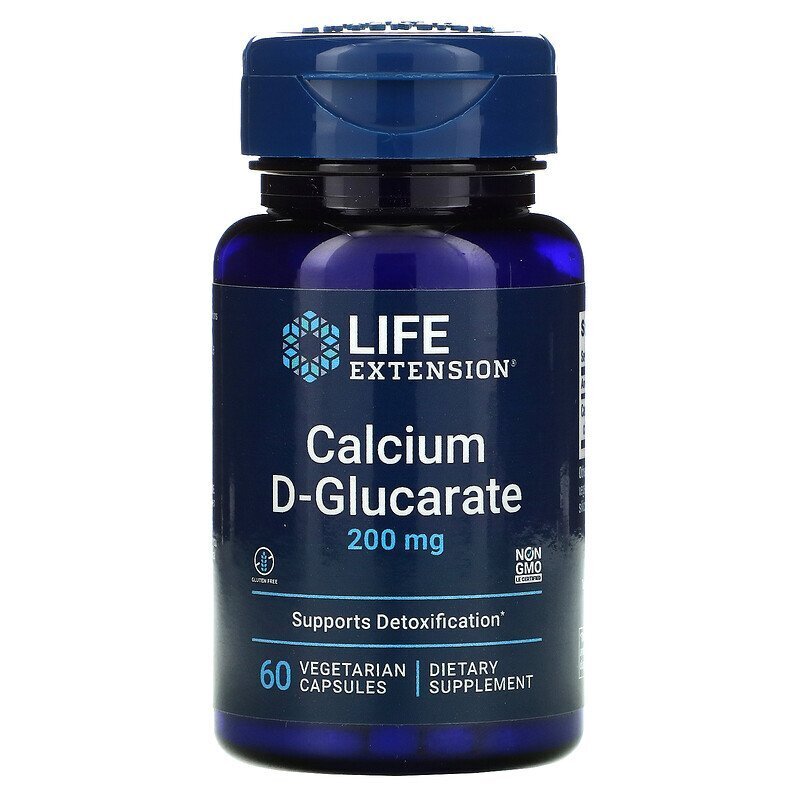 LIFE Extension Calcium D-Glucarate 200 mg (60 капс)