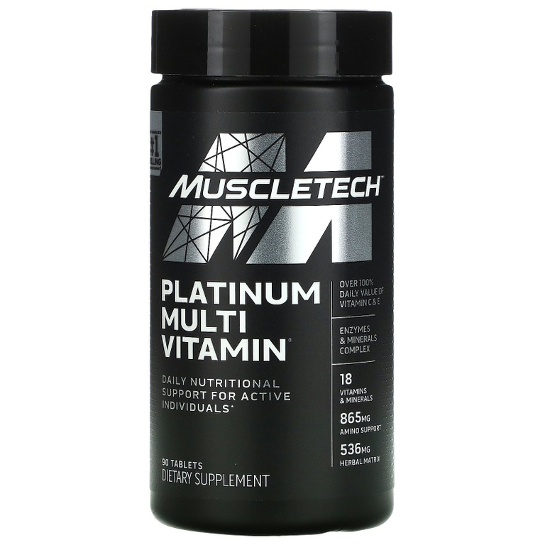 MuscleTech Platinum Multivitamin (90 таб)