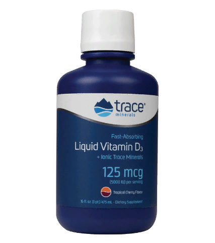 Trace Minerals Liquid Vitamin D3 - 5,000 IU (473 мл.)