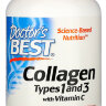 Doctor's Best Collagen Types 1 & 3 with Vitamin C 1000мг (180 таб)