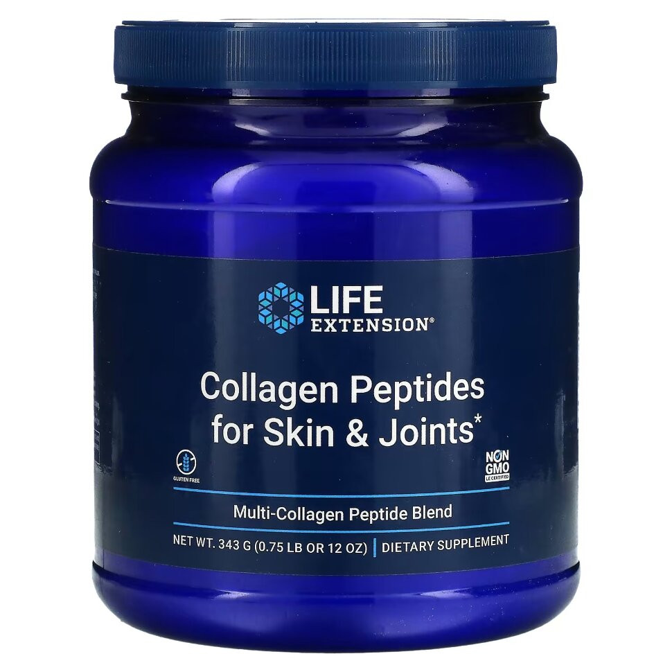 LIFE Extension Collagen Peptides for Skin & Joints (343 гр)