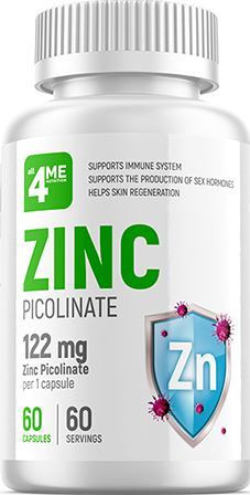 all4ME Zinc Picolinate 122 mg (60 капс)