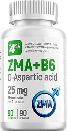 all4ME ZMA+B6 & D-Aspartic acid (90 капс)