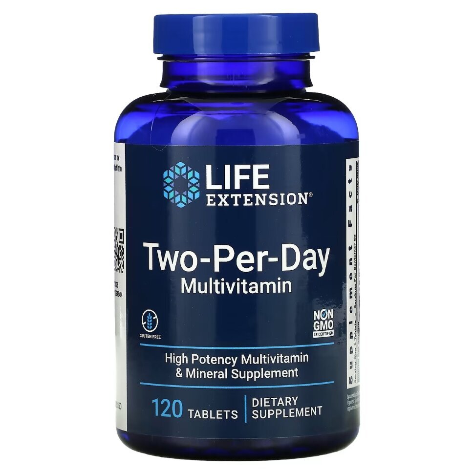 LIFE Extension Two-Per-Day Multivitamin (120 таб)