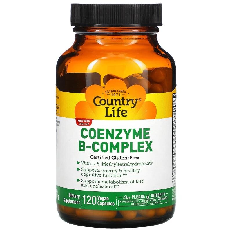 Country Life Сoenzyme B-complex (120 капс)