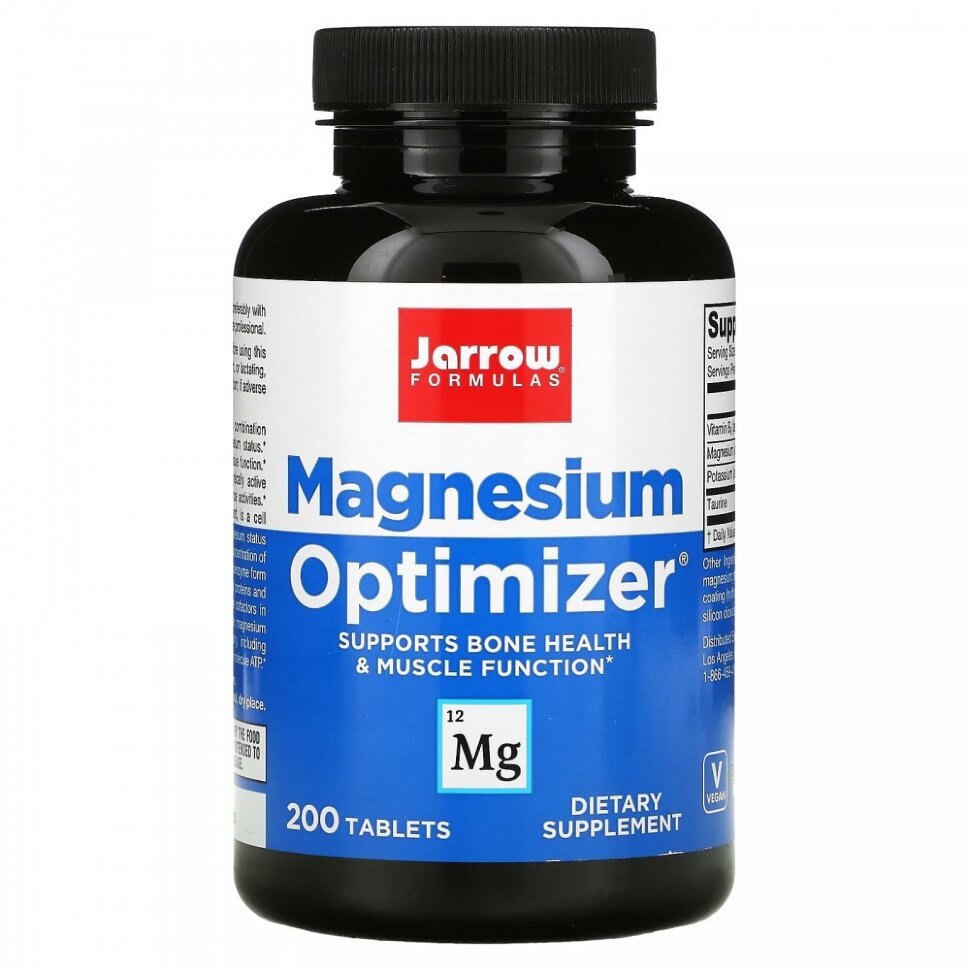 Jarrow Formulas Magnesium Optimizer (200 таб)