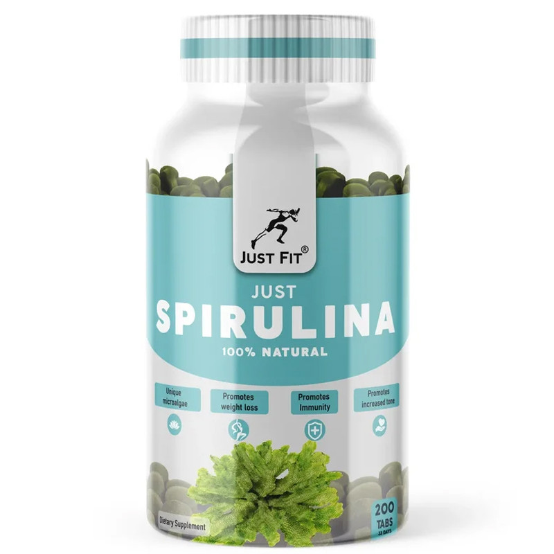 Just Fit Spirulina 500 мг (200 таб.)