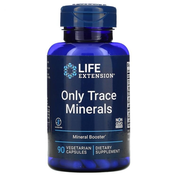 LIFE Extension Only Trace Minerals (90 капс)