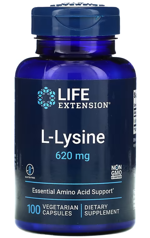 LIFE Extension L-Lysine 620 mg (100 капс)