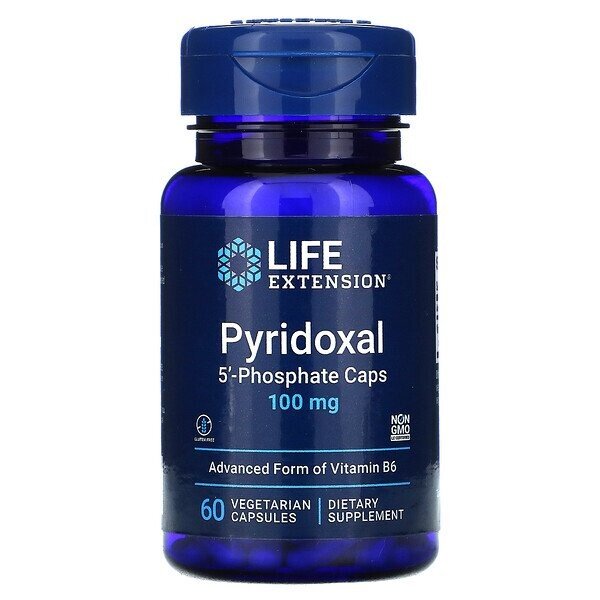 LIFE Extension Pyridoxal 5'-Phosphate Caps 100 mg (60 капс)