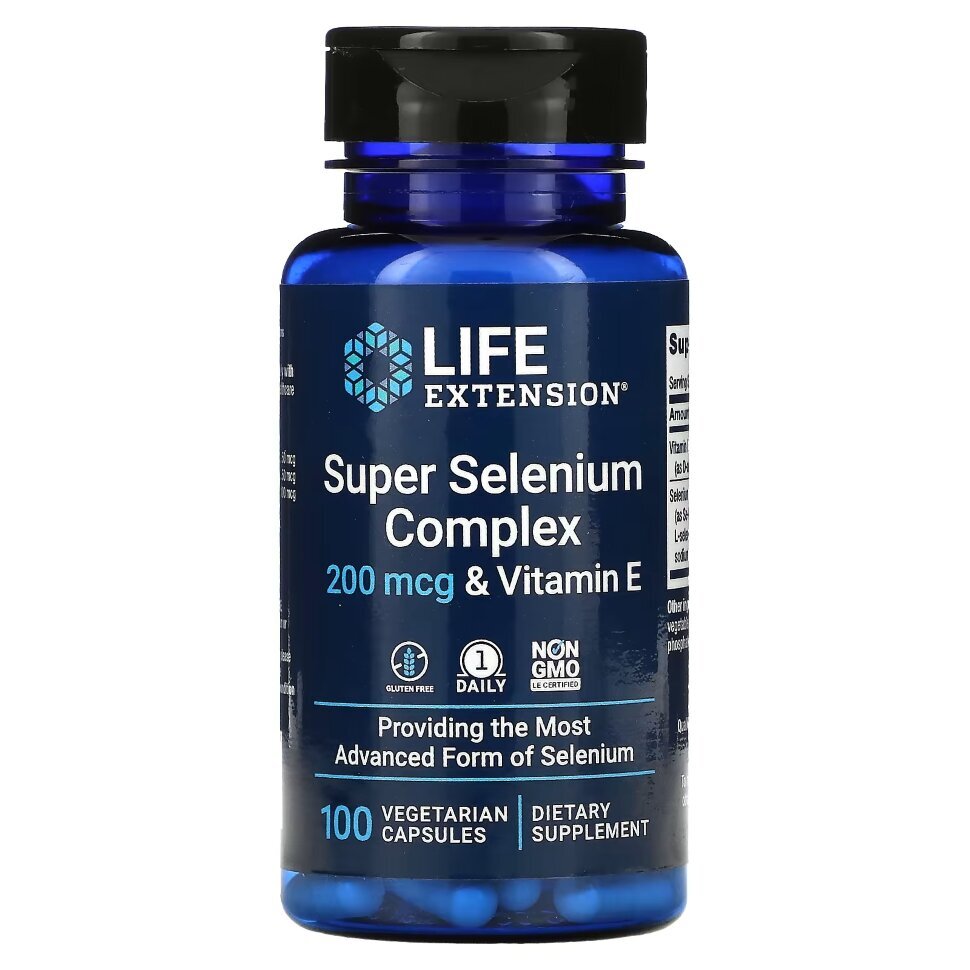 LIFE Extension Super Selenium Complex 200 mcg (100 капс)