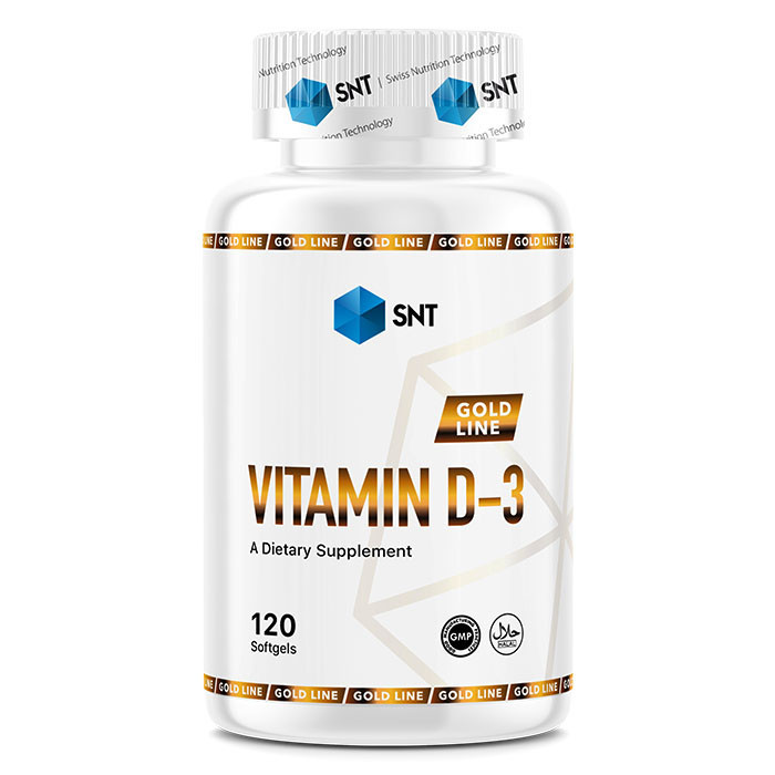 SNT GOLD Line Vitamin D3 5000 IU (120 капс)