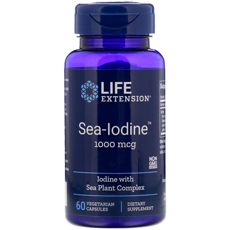 LIFE Extension Sea-Iodine 1000 mg (60 капс)