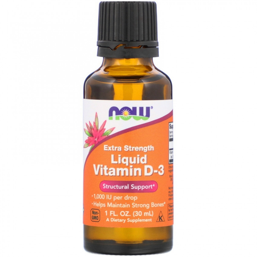 NOW Liquid Vitamin D-3 1000 (30 мл)