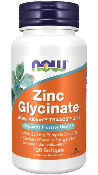Zinc Glycinate 30 мг Softgels