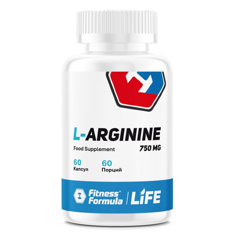 Fitness Formula L-arginine 750 мг (60 капс)