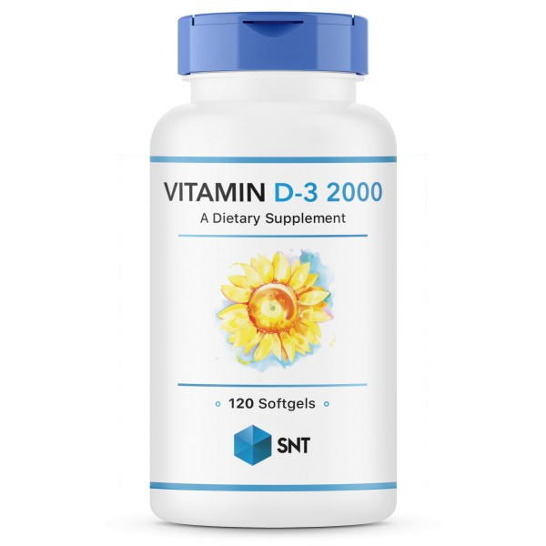 SNT Vitamin D-3 2000 (120 капс.)