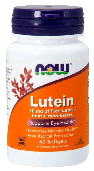 NOW Lutein Esters 10 mg (60 капс)