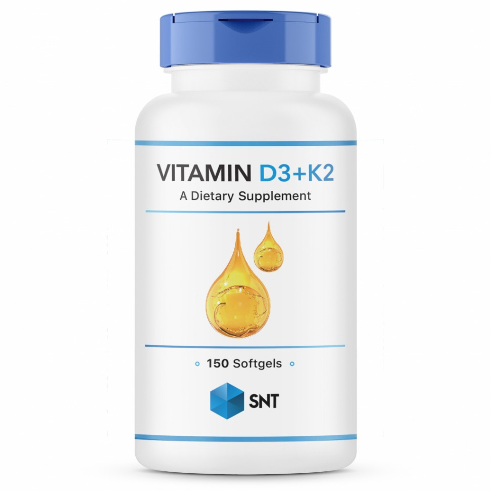 SNT Vitamin D-3+K2 2000+45 (150 капс.)