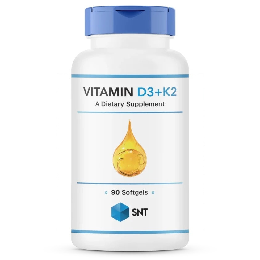SNT Vitamin D-3+K2 2000+45 (90 капс.)