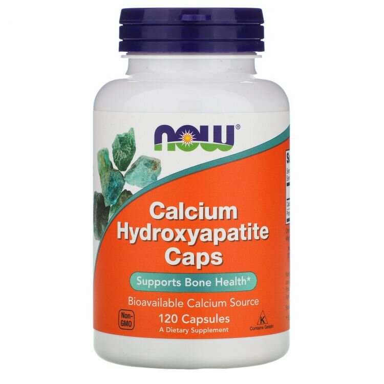 NOW Calcium Hydroxyapatite Caps (120 капс)