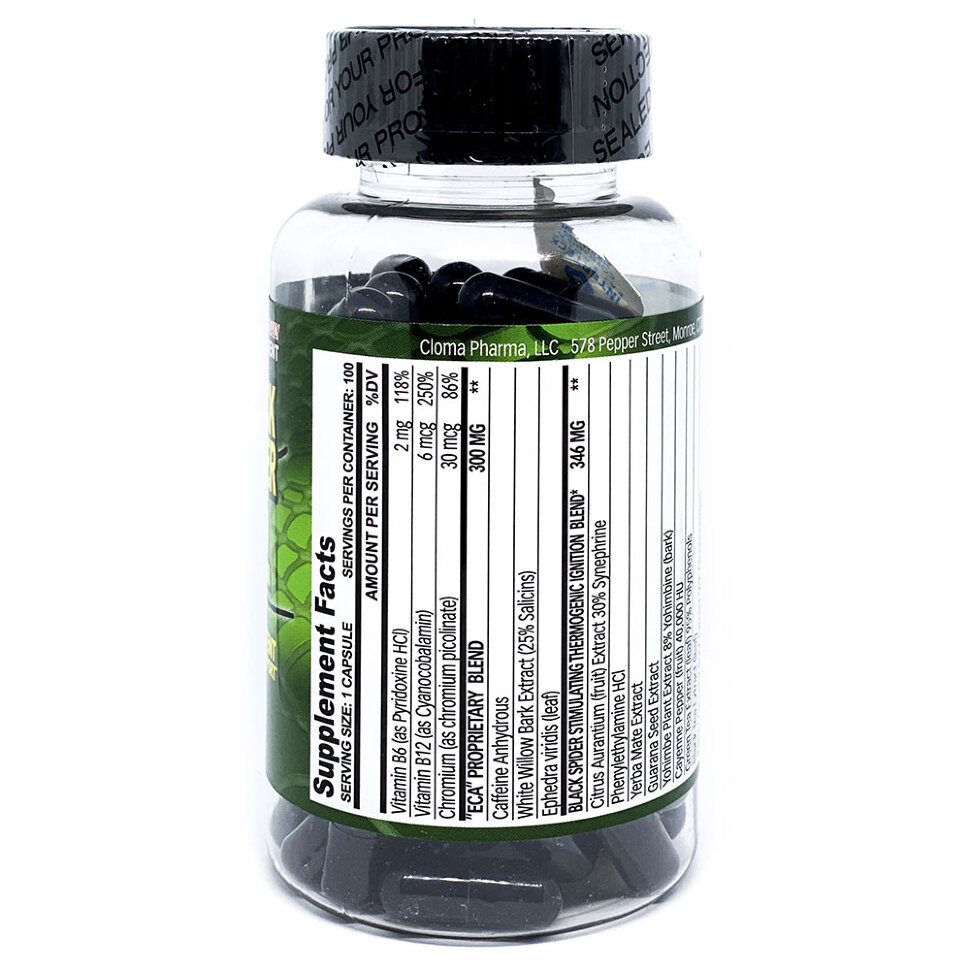 Cloma Pharma Black Spider (100 капс)
