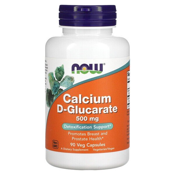 NOW Calcium D-Glucarate 500 mg (90 капс)