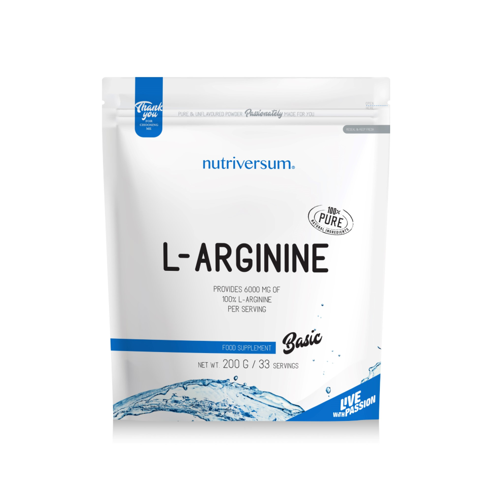 Nutriversum BASIC - L-arginine пакет (200 гр)