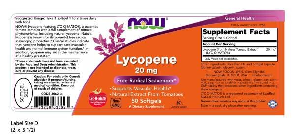 Lycopene 20 мг